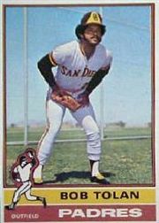 1976 Topps Baseball Cards      056      Bob Tolan